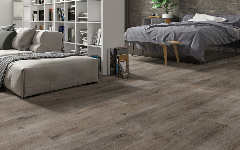 Komplett-Set NEO 2.0 Designboden Landhausdiele Brownshaded Elm PVC-frei 4,5 mm