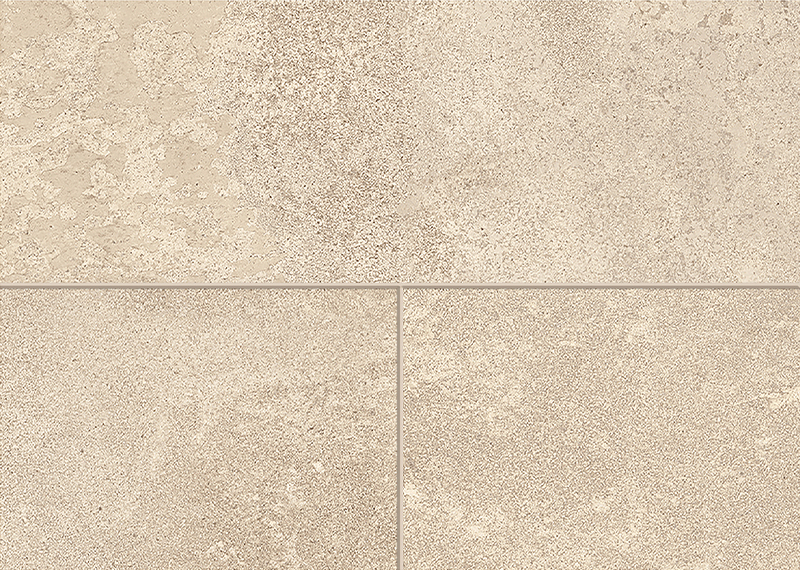 MUSTER VisioGrande Fliese Zementestrich Beige wasserresistent 8 mm