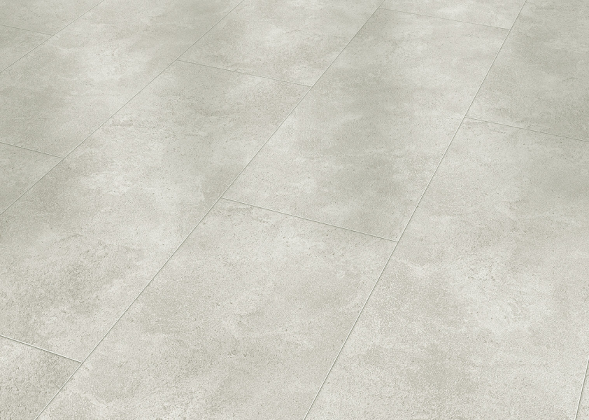 FLOOR24 Laminat Fliese Concrete White 8 mm