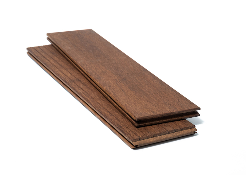 Bambus Outdoor-Parkett x-klusiv caramel 20x137x1850 mm fein/glatt Enddiele