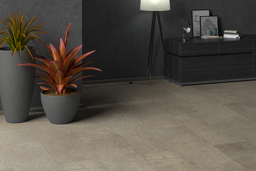 Ceramin Tiles 4/8 Barone Antartic Grey PVC-frei 3 mm