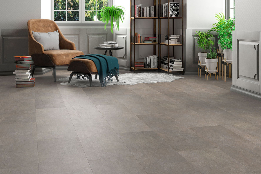 Ceramin Tiles 4/8 Lambrusco Mouse Grey PVC-frei 3 mm