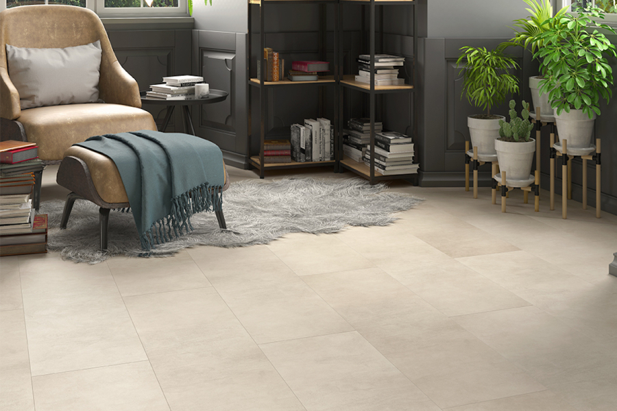 Ceramin Tiles 4/12 Pastrengo Marmor Beige PVC-frei 3 mm